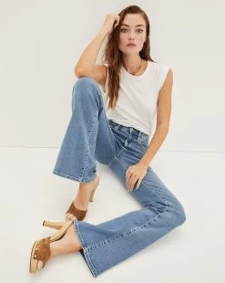 Veronica Beard Beverly Skinny-Flare Jean -Veronica Beard j22121950644ic iceberg product 04 39beea23