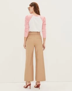 Veronica Beard Mason Baseball Tee 16 Veronica Beard Mason Baseball Tee -Veronica Beard j2302jy0070391 wht EF 80 A2peony product 04 c673219e